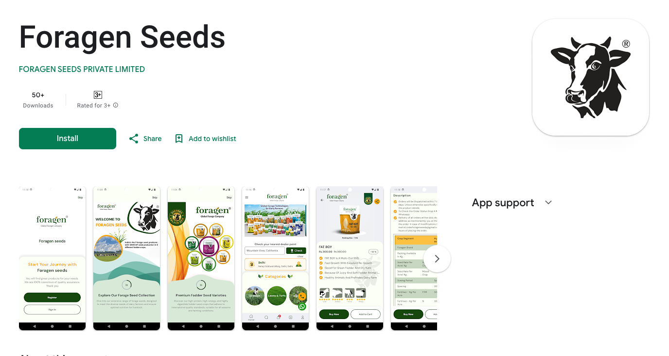 Foragenseeds-flutter-app-development